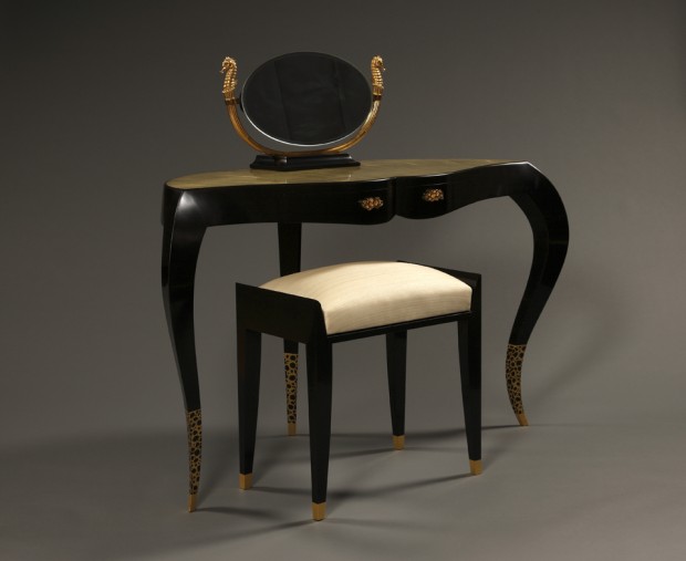 2 dressing room table ebony, yannick chastang 2014