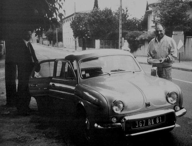 Pierre Ramond and his 1964 Renault Dauphine