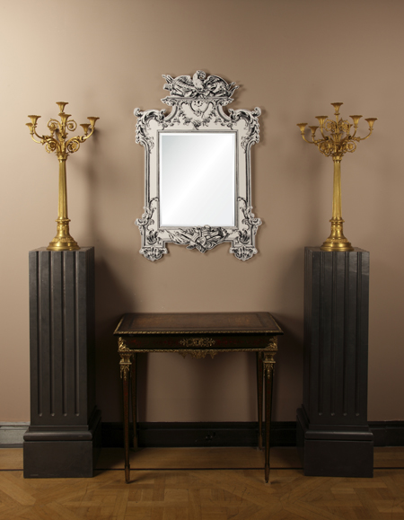 final yannick chastang acrylic chippendale mirror, 2014